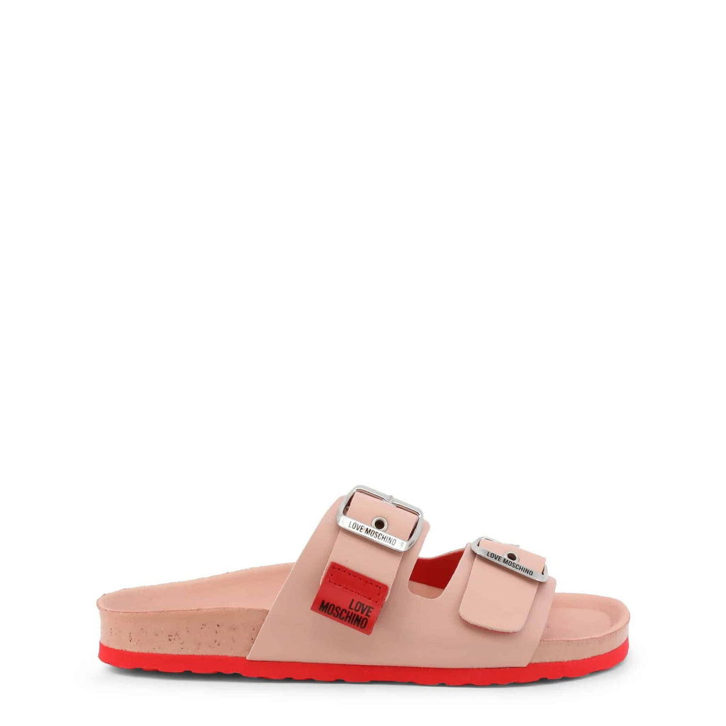 Love Moschino Knot slides - EthosMax 