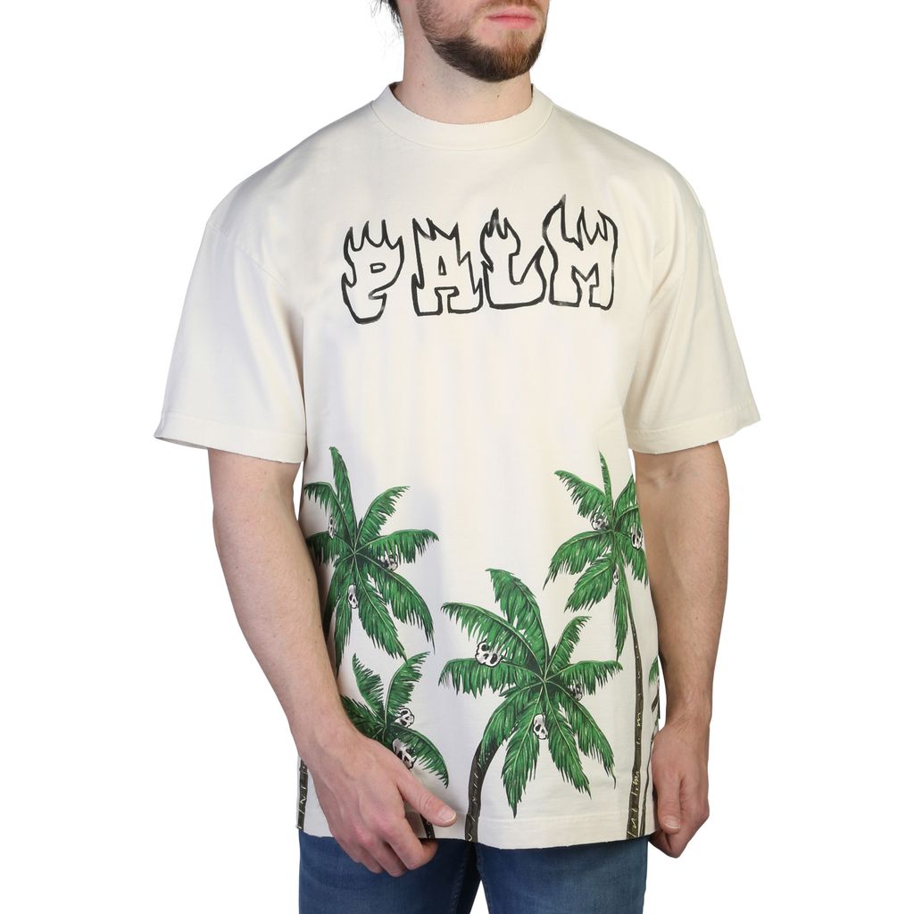 Palm Angels -T-SHIRTS WHITE MEN - EthosMax 